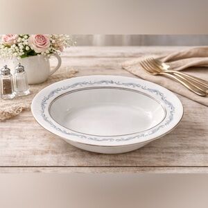 Aynsley England “Denver” Bone China Oval Vegetable Serving Bowl | Green Stamp